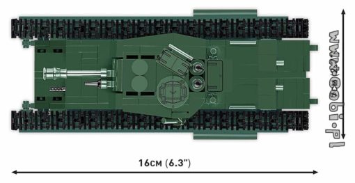 Cobi tankki Churchill Mk.IV C2717-pienoismalli - Image 4