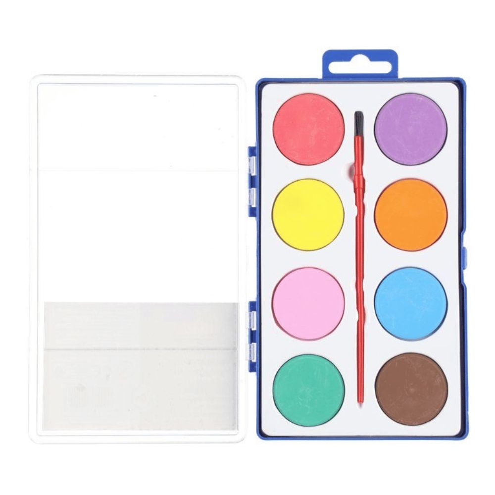 Kapel 8 värin vesivärisetti