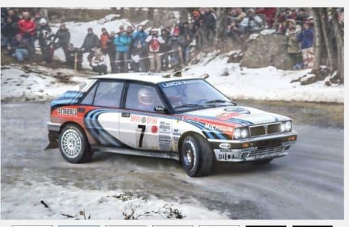 Italeri Lancia Delta HF Integrale 3658 koottava pienoismalli - Image 2