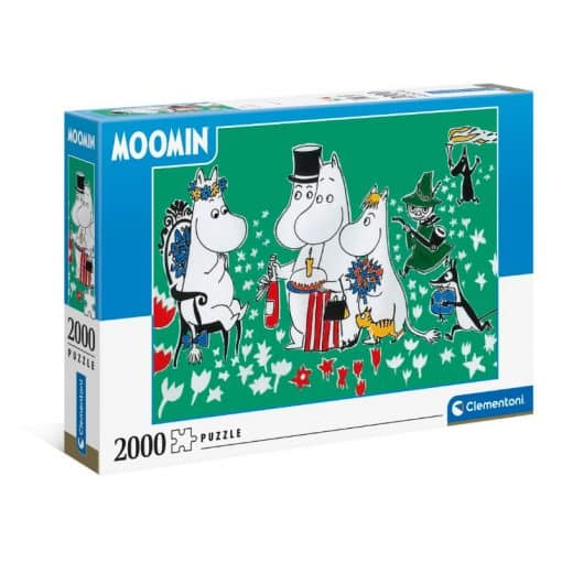 Palapeli 2000 palaa Muumi Clementoni