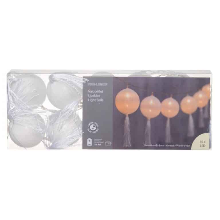 Led valopallot tupsuilla 3 x AA - Image 2