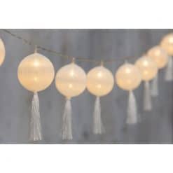 Led valopallot tupsuilla