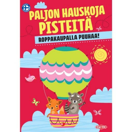 Puuhakirja paljon hauskoja pisteitä