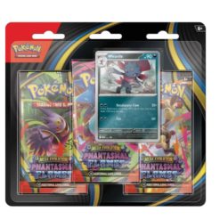 PokemonME02 Phantasmal Flames 3-Pack Blister - Weavile keräilykortti -pakkaus