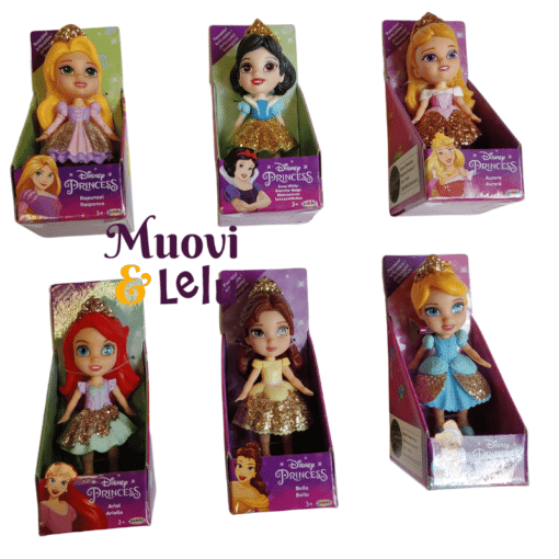 Disney prinsessa mini 9 cm erilaisia