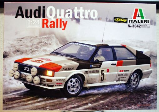 Italeri Audi Quattro Rally ralliauto pienoismalli