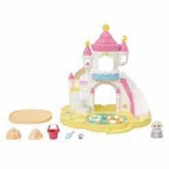 Sylvanian Families päiväkodin hiekkalaatikko ja allas