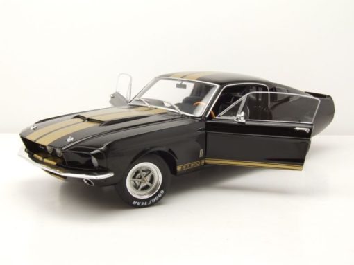 Shelby Gt500 Black 1:18 -keräilyauto - Image 5