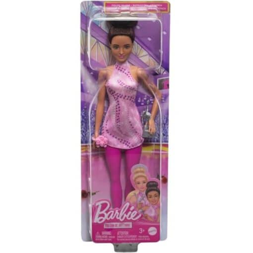 taitoluistelija-asuinen Barbie-nukke