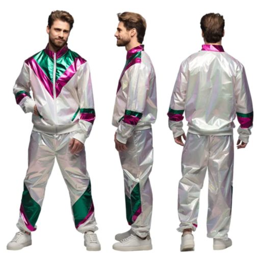 Aikuisten retro tuulipuku miesten xl koko