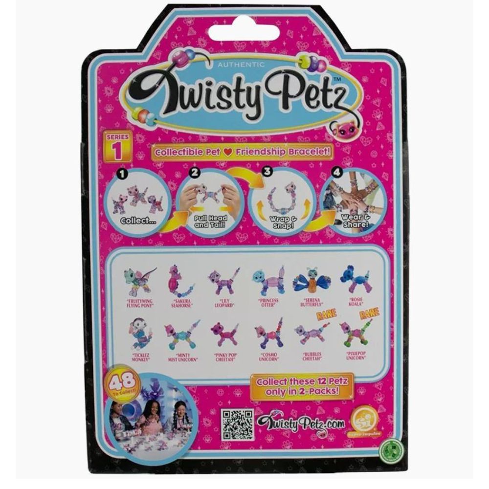 Twisty Petz bracelet- helmikorut